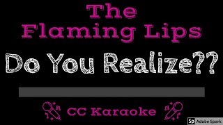 The Flaming Lips • Do You Realize?? (CC) [Karaoke Instrumental Lyrics]