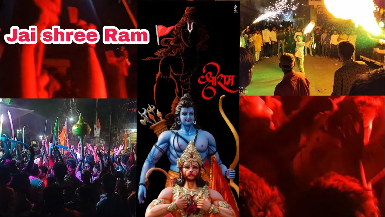 🚩Jai Shree Ram 🚩Ram Navami Masal Yatra //Jashpur Nagar // 🚩🚩🚩🚩🚩🚩🚩