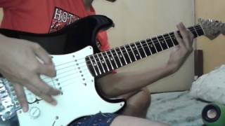 When the rain begins to fall - heavenly - guitar cover