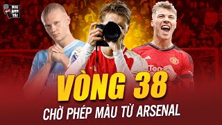 TOÀN CẢNH VÒNG 38 NGOẠI HẠNG ANH 2023/24: CHỜ PHÉP MÀU TỪ ARSENAL, MAN UNITED CÒN CỨU ĐƯỢC VÉ DỰ C3?