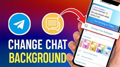 How to change Chat Background in Telegram 2024 || Tech Insights