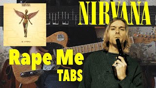 Nirvana - Rape Me (Guitar Cover + TAB)