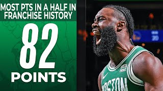 The Boston Celtics DROP 82 PTS In The 1st Half! SET FRANCHISE RECORD! | March 3, 2024