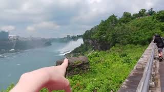 Ниагарский водопад со со стороны США