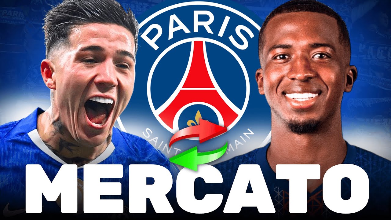 Mercato PSG 2026 : Enzo Fernandez, Dembélé, Barcola, Pacho...