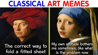 Hilarious Classical Art Memes That Deserve A Museum Of Their Own || video compilation #144