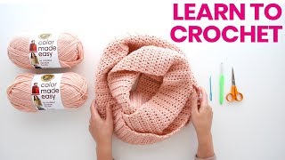 How to Crochet a Scarf  no experience needed!