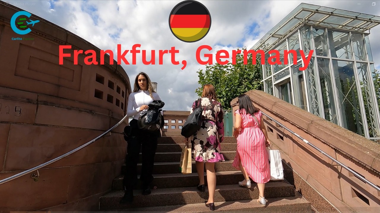 FRANKFURT Eiserner Steg (IRON FOOTBRIDGE) Walking Tour