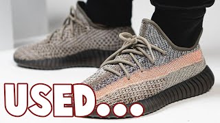 I bought new yeezy 350s and they came used...