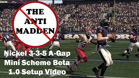 How to Play Defense: Madden 16:Nickel 3-3-5 Sam Mini Scheme Setup Video