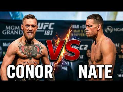 UFC 196: Conor McGregor + Nate Diaz Weigh-In And Stare Each Other Down. It’s On!