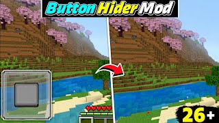 Button Hider Mod For MCPE Letest Version 26+ || No Buttons Mod For Minecraft Pe 🚫 screenshot 4