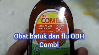 OBH Combi Flu dan Batuk | Hitam | Menthol | Meredakan Nafas | Segar