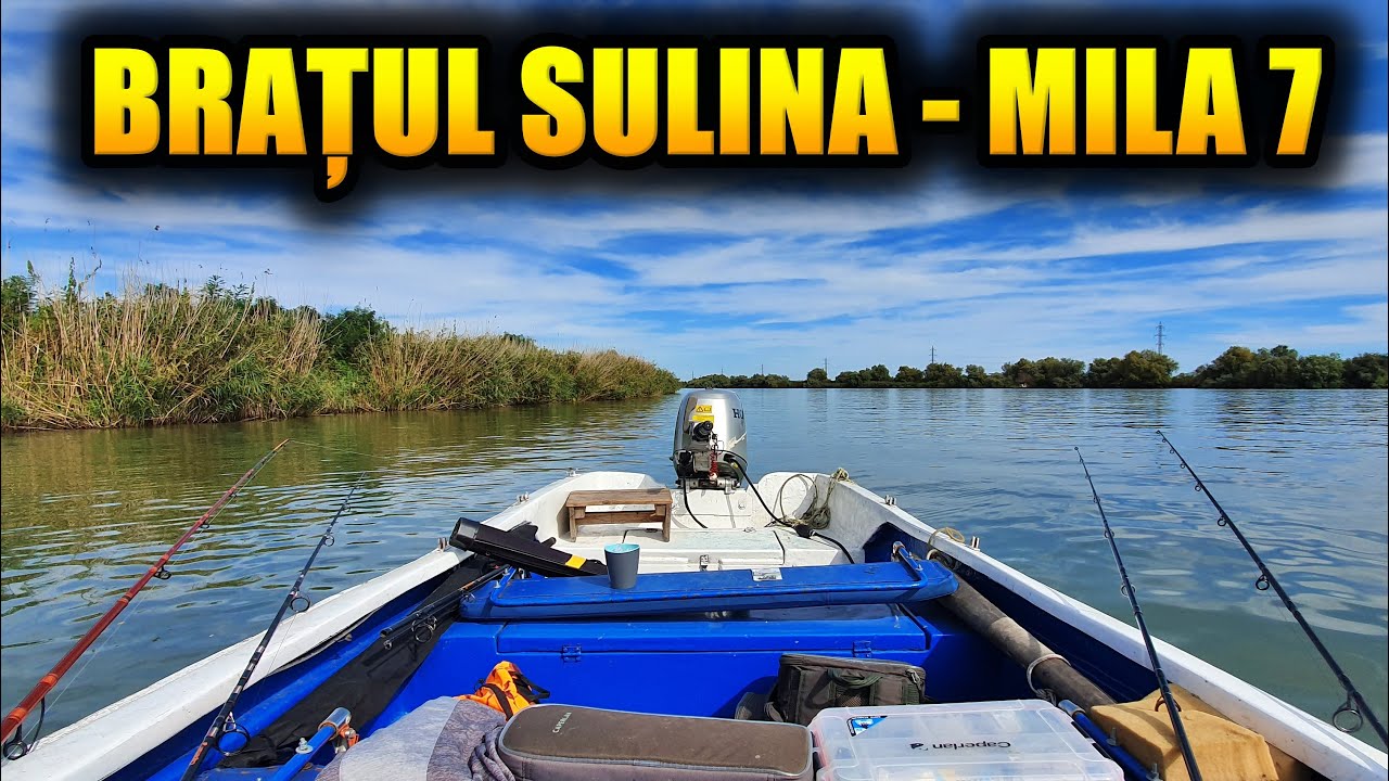 PESCUIT LA CRAP PE DUNĂRE - BRAȚUL SULINA MILA 7