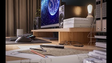 CgsorealCom Modern Studio D5 Render