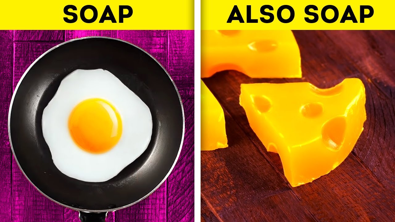 EDIBLE SOAP || JAW-DROPPING SOAP IDEAS THAT WILL SHOCK YOU