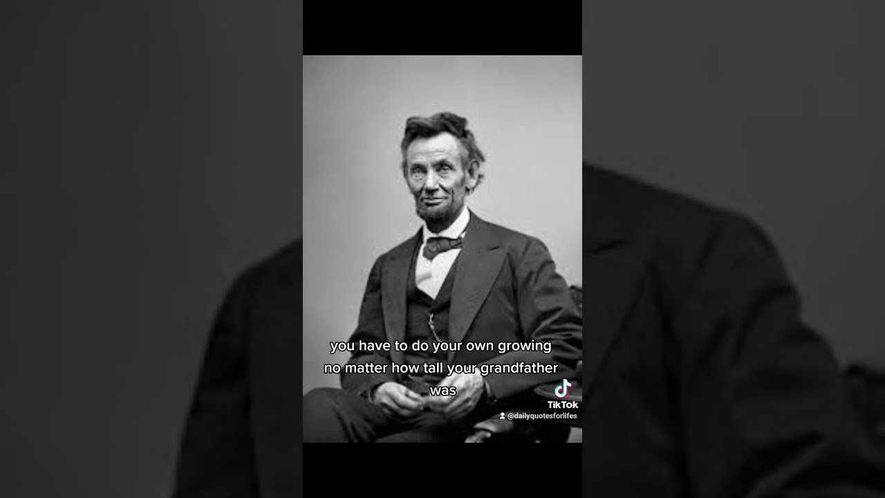 Best Quotes from Abraham Lincoln part IV