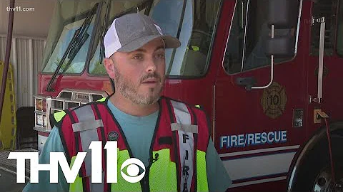 Conway county swamp fire burns for five days