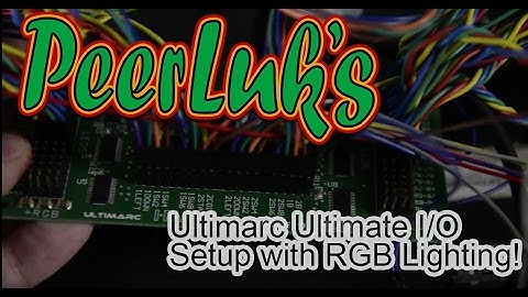 Ultimarc Ultimate I/O RGB Light setup