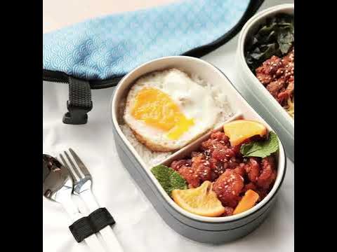 OHAYO BENTO, A Leakproof & Lightweight Porcelain Bento Box