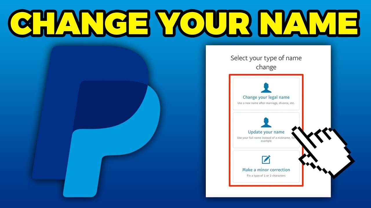 How To Change Your Name On PayPal (2025) - YouTube