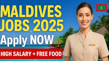 🇲🇻 Maldives Resort Job Vacancies 2025 🌴 Apply Now! 💼 #MaldivesJobs #ResortJobs #WorkAbroad 