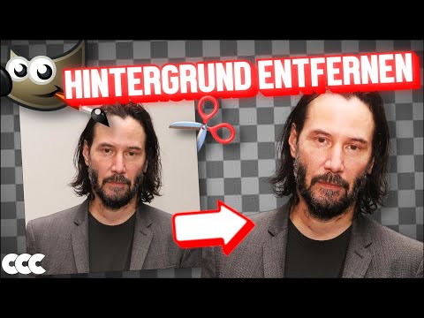 Video: Wie füllt man einen Hintergrund in Gimp?