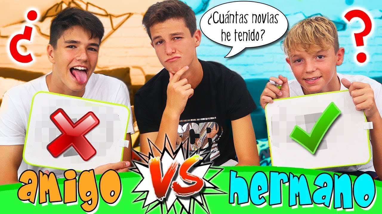 QUIÉN me CONOCE MÁS? 🤨 ¿Mi HUGO HAACK o Mi amigo TELMO #LosXobis MOST LIKELY TO - YouTube