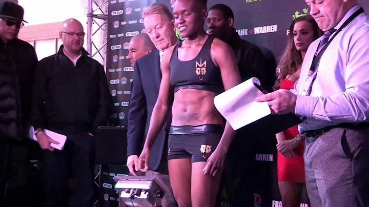 Nicola Adams v Virginia Noemi Carcamo Weight-in fo...