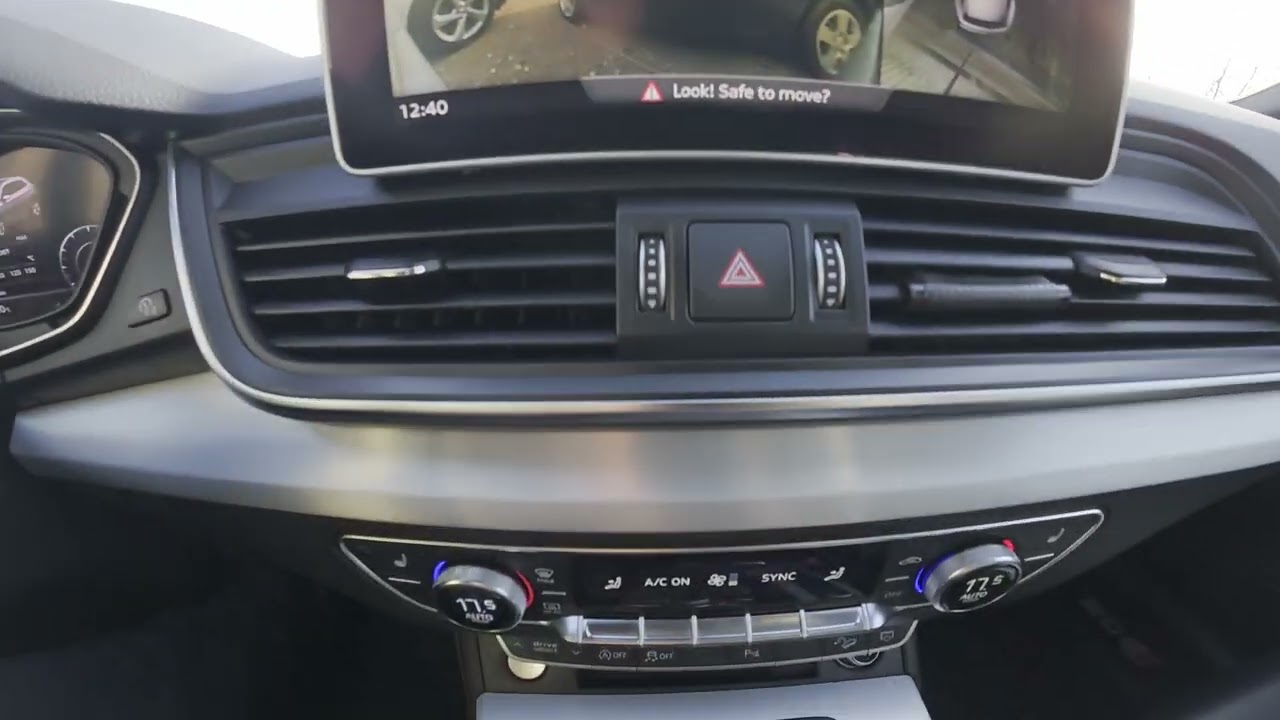 Как отключить парковочные датчики на Audi SQ5 II (2017-2020).