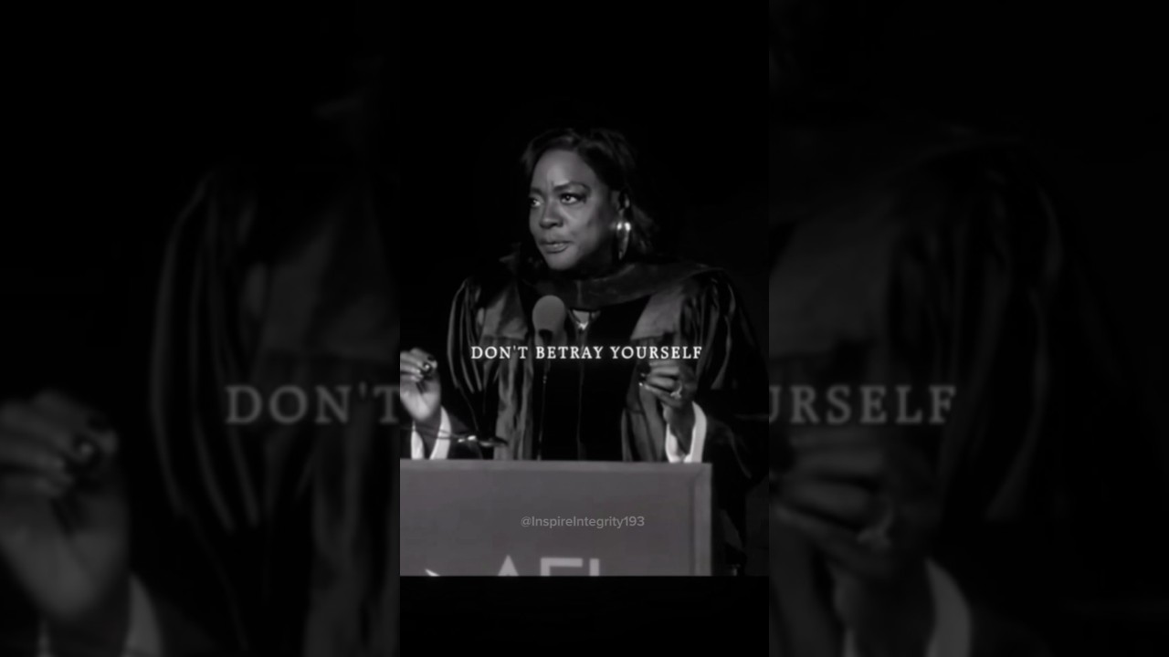 Don't betray yourself 