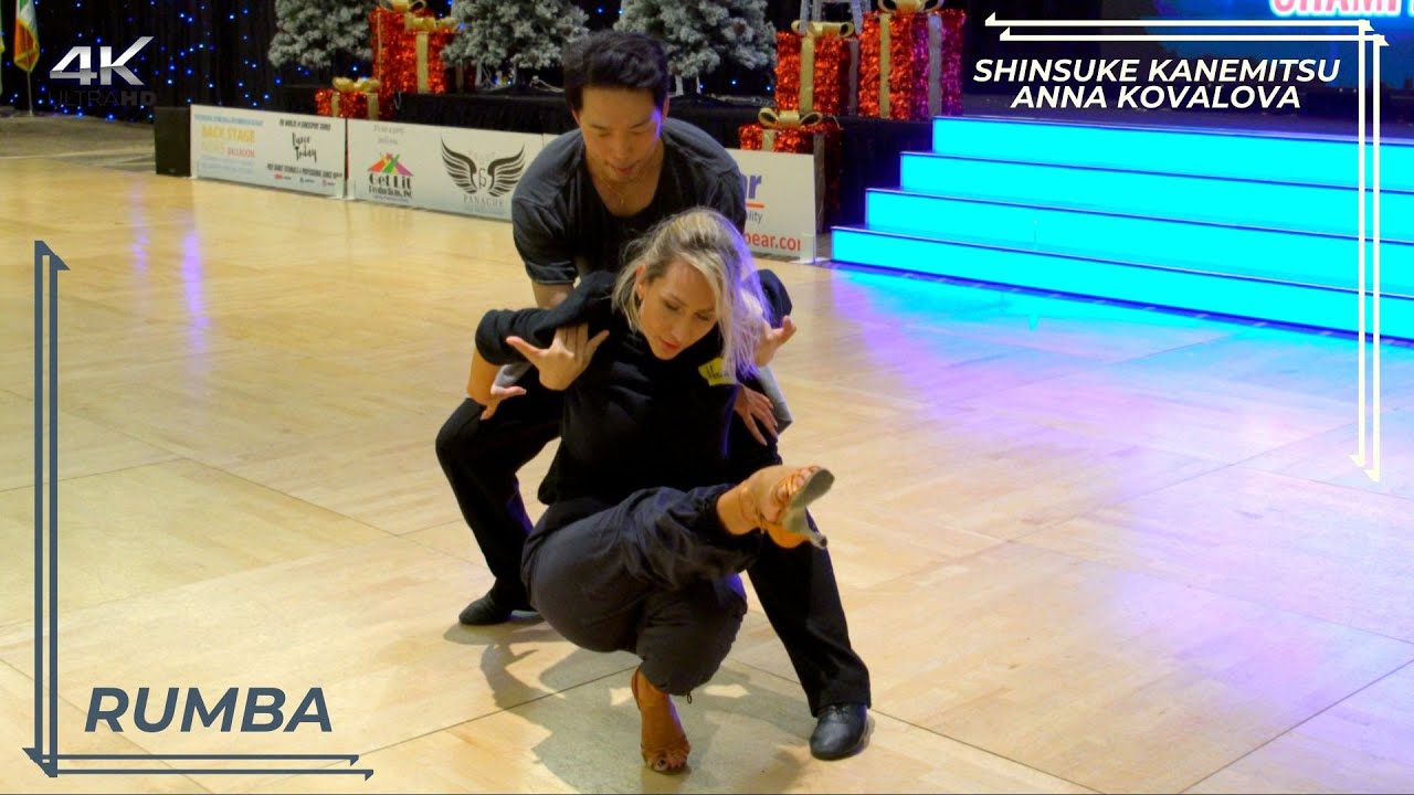 Shinsuke Kanemitsu - Anna Kovalova (JPN)| Rumba | Never Love Again | 4k Video | BTS