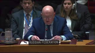 Небензя - СБ ООН: Россия считает ОМП в космосе полным абсурдом!