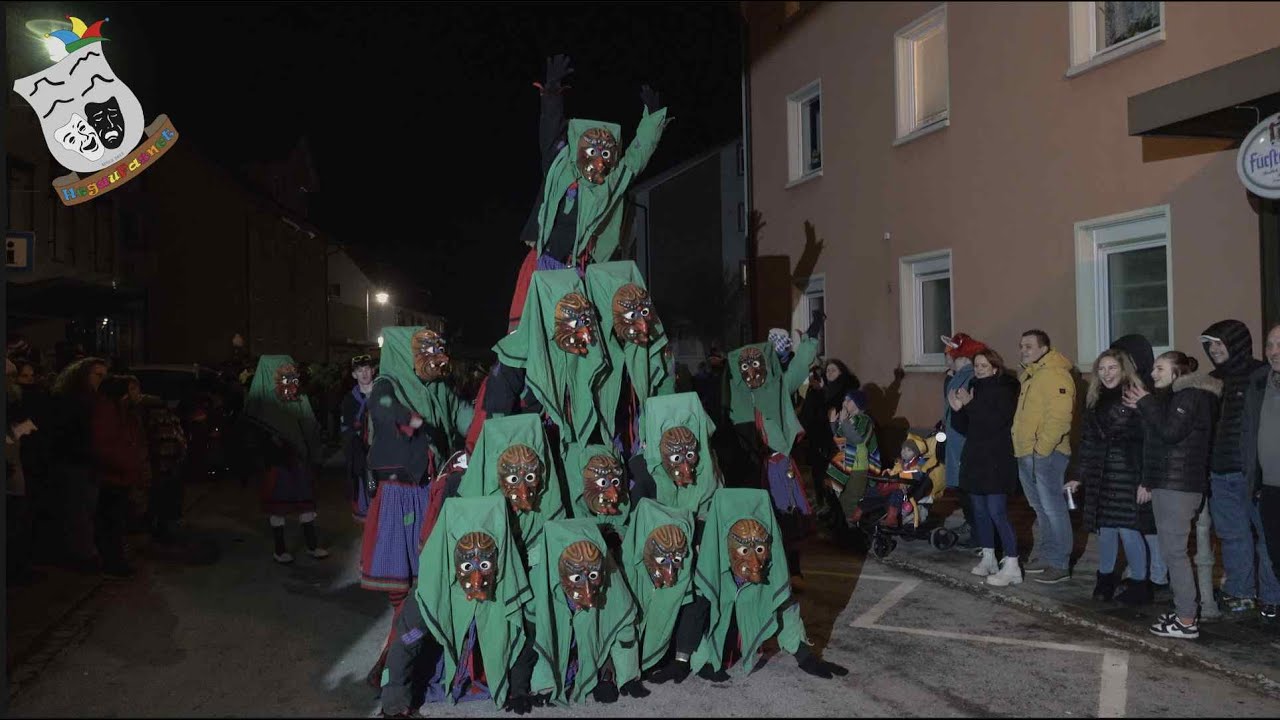 40 Jahre  Guggenmusik Gaszug Randen Nachtumzug 20.01.2024