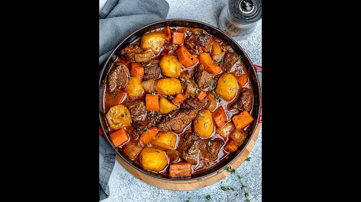 Preparing beef using stewing method