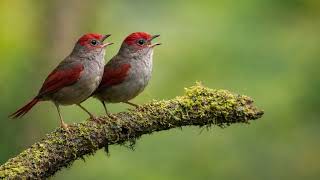 SINGING RED-FACED SPINETAILS Exotic Mountain Birds - No Music - Background for TV screenshot 4