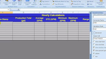 OSIsoft: Perform a calculation in PI DataLink. v2010