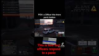 officer hits panic button Wealth