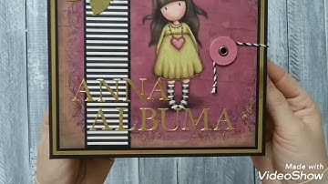 Gorjuss Interactive Mini Album 2020 | Pop up scrapbook | 6x6 inches | Walkthrough *SOLD*