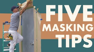 5 Fast Tips for Masking! Hacks to Make you a Better Painter.