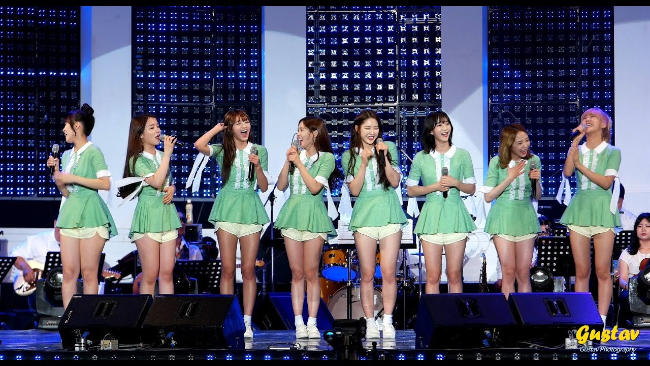 [직캠/FANCAM] 160709 오마이걸 (Oh My Girl) 윈디데이 (Windy Day), 한발짝 두발짝 (One step Two steps) @ 창녕 양파축제