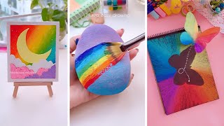 Amazing Art Ideas of Rainbow 🌈 | Easy Creative Artwork when you’re bored | Painting