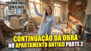 REFORMA DO APARTAMENTO ANTIGO VÁRIOS PROBLEMAS 