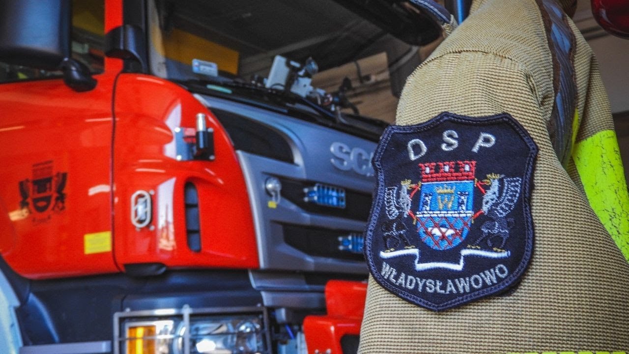 OSP WŁADYSŁAWOWO POKAZ WYPOSAŻENIA & PRZERWANA SESJA - WYJAZD ALARMOWY 509[G]12 - GCBARt Scania P410