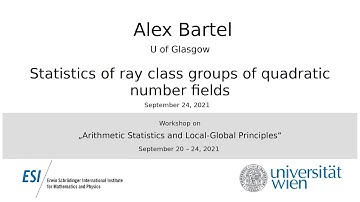 Alex Bartel - Statistics of ray class groups of quadratic number fields