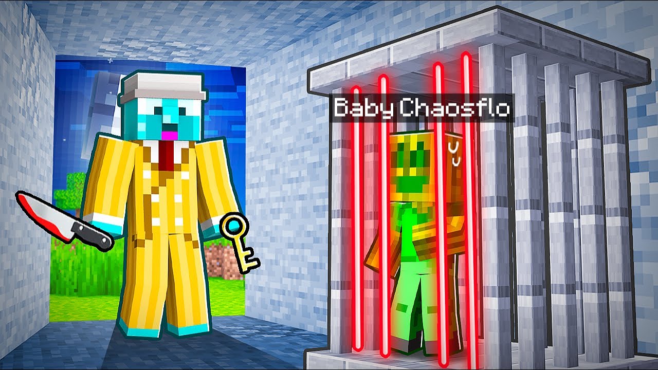 ICH ENTFÜHRE BABY CHAOSFLO! - Minecraft Freunde