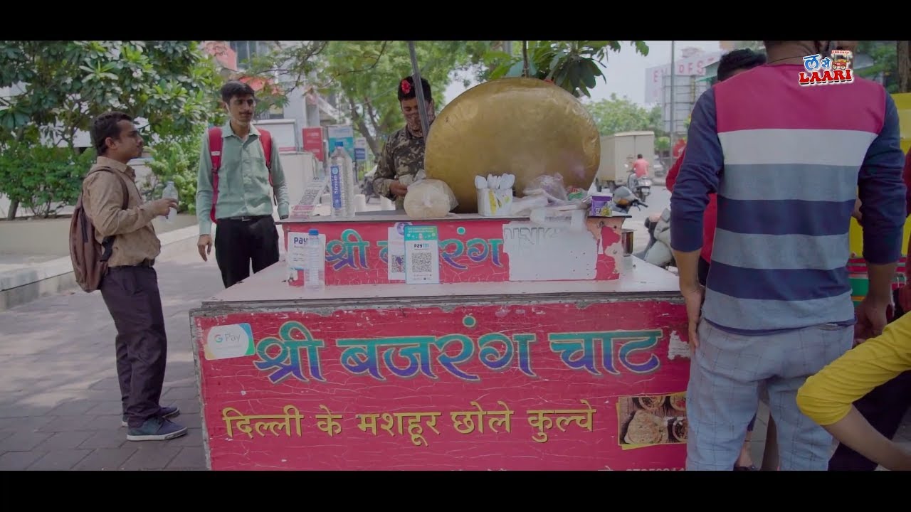 SHREE BAJARANG CHHOLE KULCHE | AHMEDABAD STREET FOOD | L SE LAARI