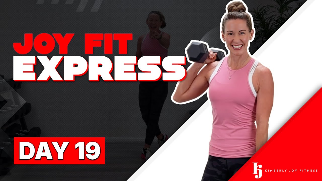 День 19 — JOY FIT EXPRESS — силовая тренировка всего тела для женщин — 30 минут