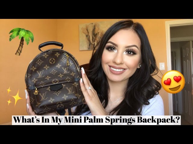 BOUJEE ON A BUDGET  LOUIS VUITTON PALM SPRINGS BACKPACK MINI