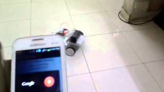 A Voice Controlled Wireless Robot Using Android over bluetooth